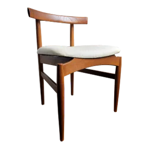 Mid 20th Century Modern Custom Teak Danish Style Desk Chair