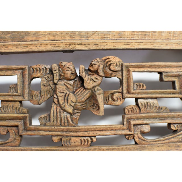 Antique Chinese Wood Carving Panels a Pair Chairish