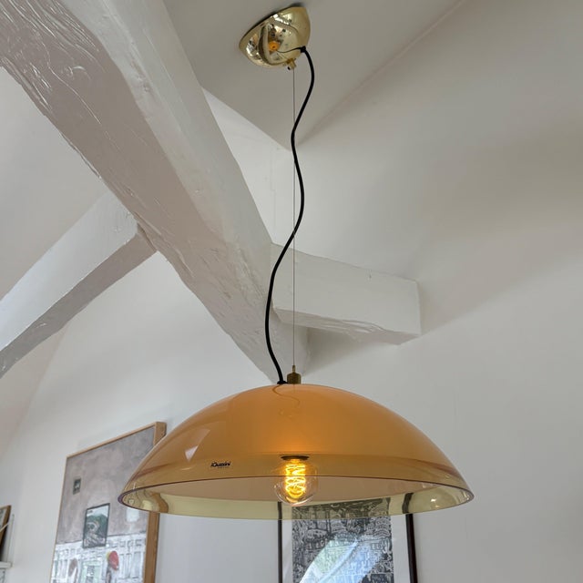 Pendant Lamp by Franco Bresciani for Guzzini, 1970s For Sale - Image 3 of 6