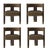 Brooklyn Dining Chairs by Porus Studio, Set of 4 For Sale - Image 14 of 14