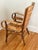 Mid 20th Century Midcentury Folk Art Southwestern Chair With Leather and Bentwood, Circa 1960s For Sale - Image 5 of 15