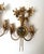 Italian Hollywood Regency Gilt Lily Sconces by Passeri, 1980s, Set of 2 For Sale - Image 13 of 14