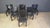 Set of 6 Arcadia dining chairs designed by Paolo Piva for B& B italia's Arcadia series. Upholstered in black leather. They...