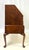 Wood Vintage Queen Anne Style Mahogany Slant-Front Bureau Secretary Desk For Sale - Image 7 of 17