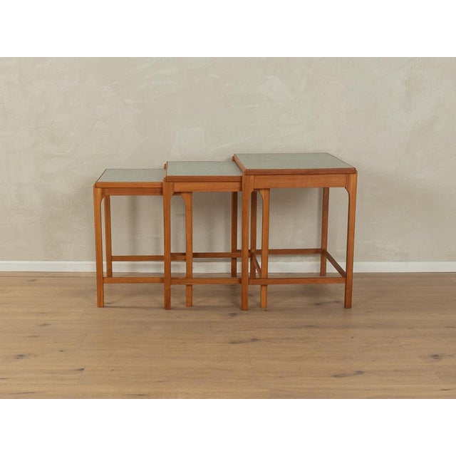 Vintage Nesting Tables, 1950s, Set of 3 For Sale - Image 6 of 14