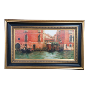Dmitri Danish Grand Canal Venice Italy Cityscape Giclee on Canvas 43"