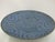Contemporary Jane Woodside Blue Interlocking Swirl Footed Studio Pottery Bowl For Sale - Image 3 of 9