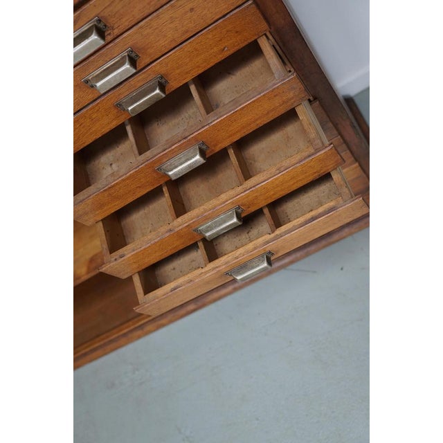 Vintage Dutch Oak Apothecary Cabinet, 1950s For Sale - Image 17 of 18