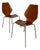 Danish Chairs by Herbert Hirche for Jofa Stalmobler, 1950s, Set of 2 For Sale