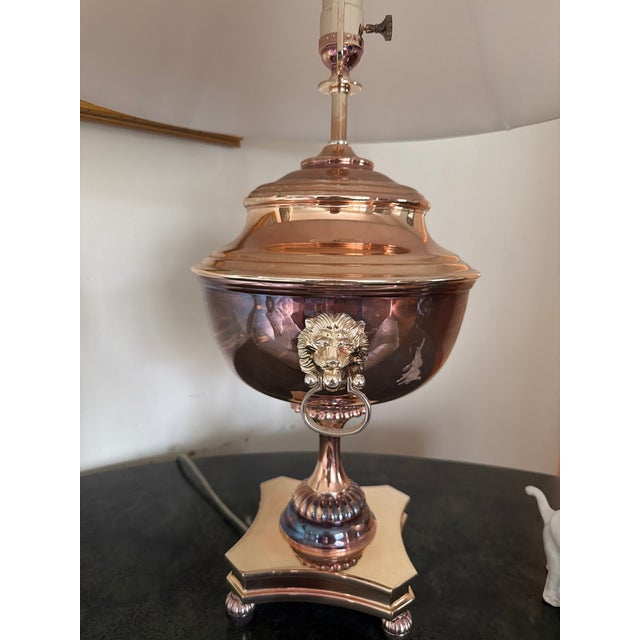 Transitional Ralph Lauren Samover Lamps For Sale - Image 3 of 4