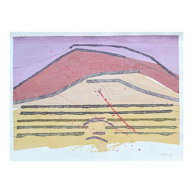 Barbara Beck Watercolor Painting on Paper 2006 For Sale