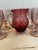 Libbey Glass Co. Vintage Gibraltar "Plum Rose" Libby Duratuff Set of 10 Glasses and Pitcher For Sale - Image 4 of 4