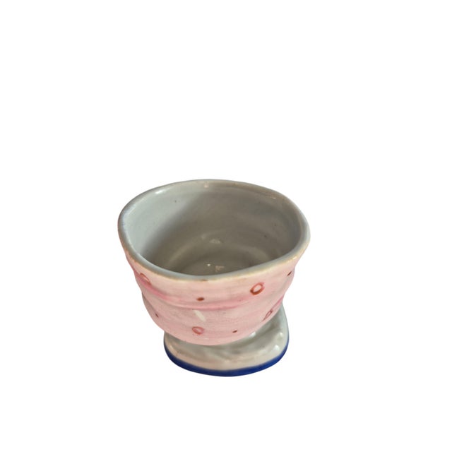 Vintage Porcelain Hand Planter Trinket Dish 1950's Mid Century Ring Holder For Sale - Image 4 of 15