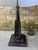 Vintage Black Wooden Table Lamp For Sale - Image 11 of 14
