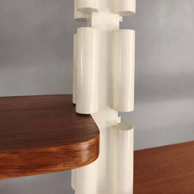 Space Age Floor-to-Ceiling Interlocking Bookcase, 1960s For Sale - Image 6 of 9