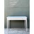 Mid-Century Modern Vintage Painted Wood Writing Desk For Sale - Image 3 of 12