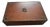 Theodore Alexander Althorp Style Leather and Mahogany Campaign Decorative Trunk For Sale