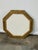 Italian Gilt Iron Octagonal Mirror With Textured Frame, 20th Century For Sale - Image 4 of 7