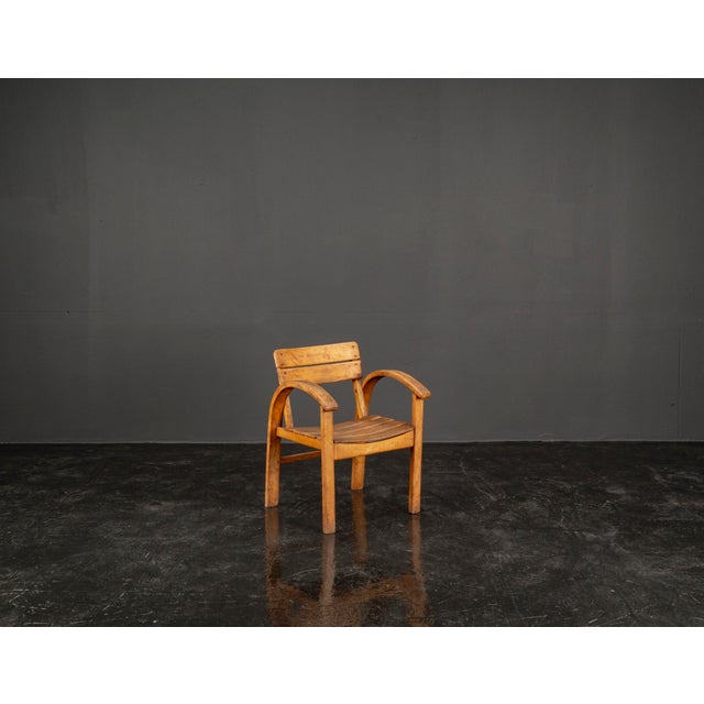 Childrens Table and Chair Set in Beech and Pine, 1960s, Set of 2 For Sale - Image 17 of 18