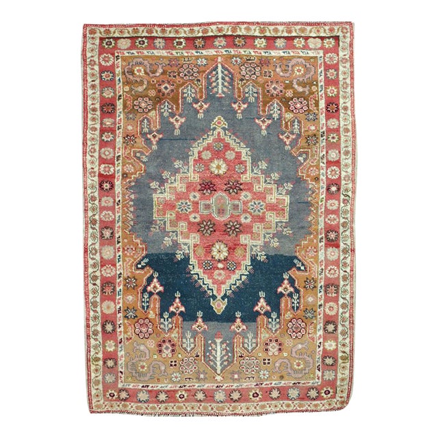 Galerie Shabab Collection Early 20th Century Turkish Oushak Rug For Sale
