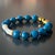 Evil Eye Design Turquoise Stone Calming Beaded Bracelet For Sale In Miami - Image 6 of 8