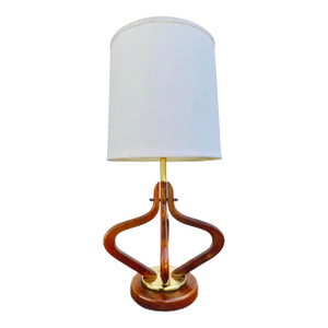 Adrian Pearsall Style Teak Lamp