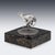 Vintage 20th Century English Silver Greyhound Statue on Granite Base, 1994 For Sale - Image 3 of 12