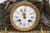 : French Napoleon III watch in golden bronze and glossy bronze belonging to the second half of the nineteenth century. The...