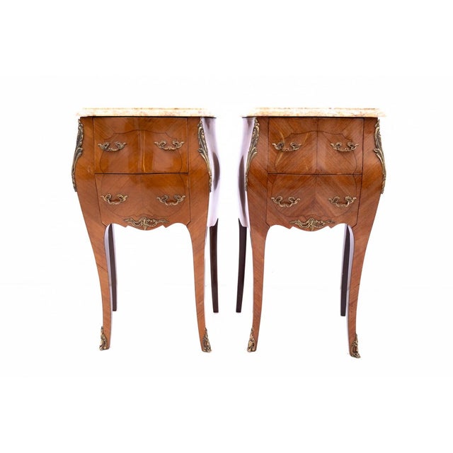 Bedside Tables, France, 1920s, Set of 2 For Sale - Image 3 of 13
