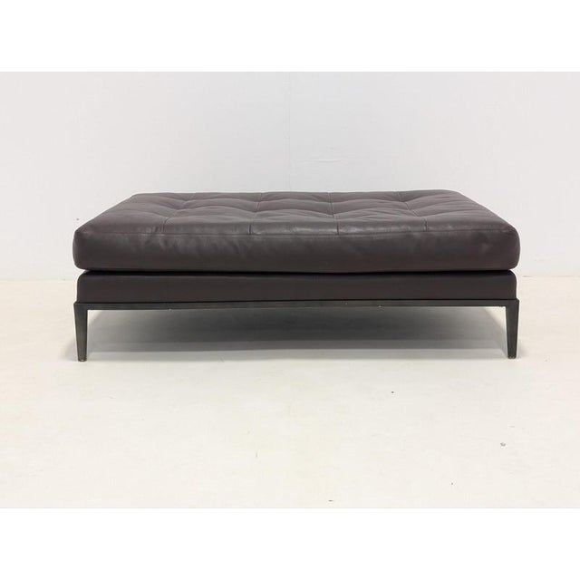 Contemporary Maxalto AC Lounge Ottoman by Antonio Citterio for B&B Italia For Sale - Image 3 of 13
