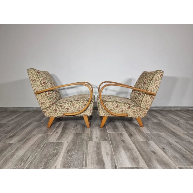 Art Deco Armchair by Jindrich Halabala For Sale - Image 5 of 11