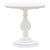 French Country Painted Pedestal End Table For Sale