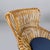 Mid-Century Modern Italian Armchair in Rattan and Fabric, 1960s For Sale - Image 9 of 18