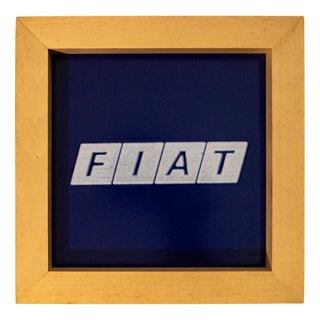 Ashtray or Pocket Emptier by Mario Ceroli for Fiat Poltronova, 1970s For Sale