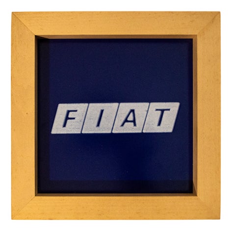 Ashtray or Pocket Emptier by Mario Ceroli for Fiat Poltronova, 1970s For Sale