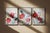 2026, Illustration Style Painting Triptych of Poopies and Wildflowers, Acrylic Paint on Watercolor Paper by Romina Milano For Sale - Image 10 of 11