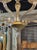 Murano Gold Glass 8-Arm Chandelier For Sale - Image 4 of 8