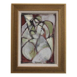 Florentine School Artist, Hidden Portraits XXII, 1990s, Acrylic on Board, Framed For Sale