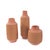 Richland Embossed Peach Vase- Small For Sale In Chicago - Image 6 of 10