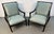 Mid-Century Chinese Chippendale Style Ebonized Bamboo Lounge Chairs by LaCor For Sale - Image 4 of 16