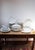 Antique French Porcelain Dinnerware with Flowers from Limoges, 1920s-1930s, Set of 39 For Sale - Image 12 of 14