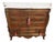 Vintage French Style Japanese Tansu Painted Bronze & Marble Top Commode Dresser For Sale