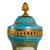 Monumental French Sèvres Style Turquoise Porcelain Urn With Ormolu Mounts For Sale In Greensboro - Image 6 of 12
