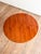 Wood Mid-Century Modern Danish Round Teak Dining Table with Extensions For Sale - Image 7 of 18