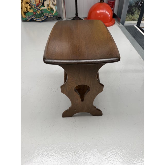Mid-Century Modern Golden Dawn Magazine Table attributed to Lucian Ercolani for Ercol, 1960s For Sale - Image 3 of 8