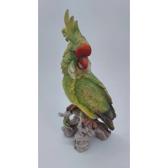 1970s 1970s Porcelain Cockatoo by Andrea For Sale - Image 5 of 12