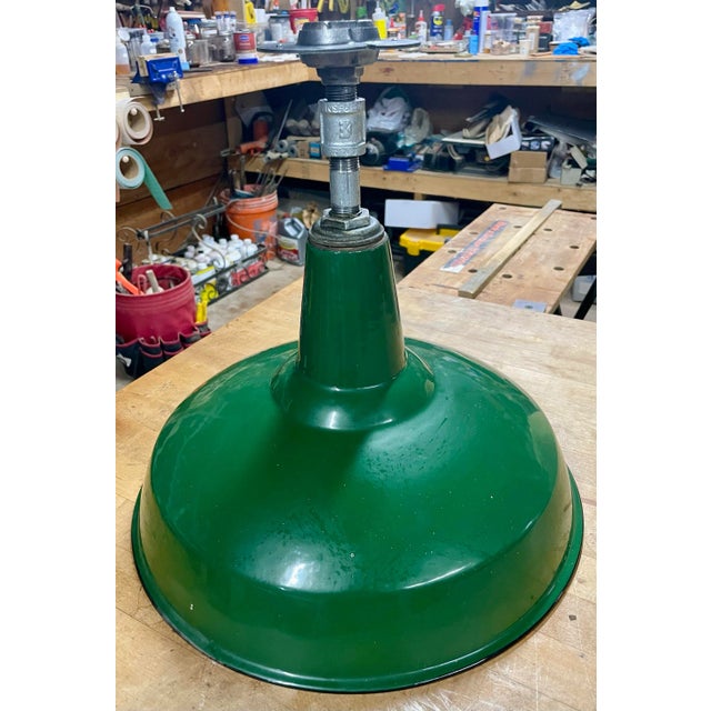 Early 20th Century Vintage Industrial Style Benjamin Lamp #6 For Sale - Image 5 of 12