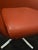 Coalesse Bob Swivel Guest Chair in Red Leather For Sale In New York - Image 6 of 8
