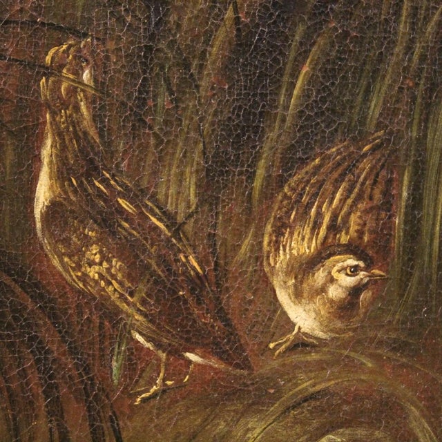 French Artist, Landscape with Dog, 1750, Oil on Canvas, Framed For Sale - Image 13 of 16