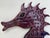 Original Large Ceramic "Seahorse" Wall Sculpture by Florida Artist Rexx Fischer Offered for sale is a very large wall-...